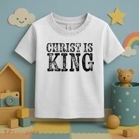 Christian Political Christ Is King Toddler T-Shirt thumb 3