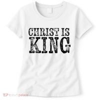 Christian Political Christ Is King Women's T-Shirt thumb 0