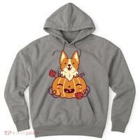 Cute Pumpkin Corgi Dog Halloween Hoodie thumb 0