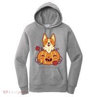 Cute Pumpkin Corgi Dog Halloween Women's Hoodie thumb 0