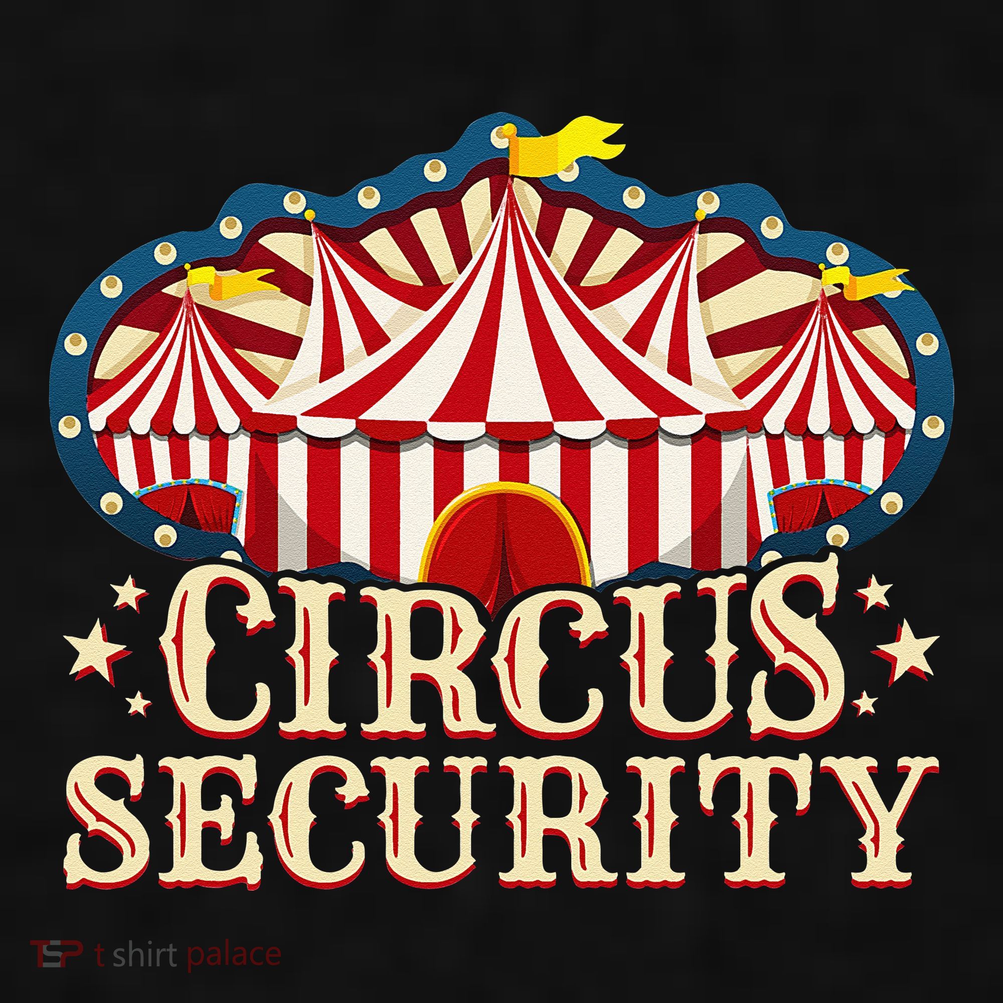 Circus Party Circus Security Ladies PosiCharge Tri-Blend Wicking Tank