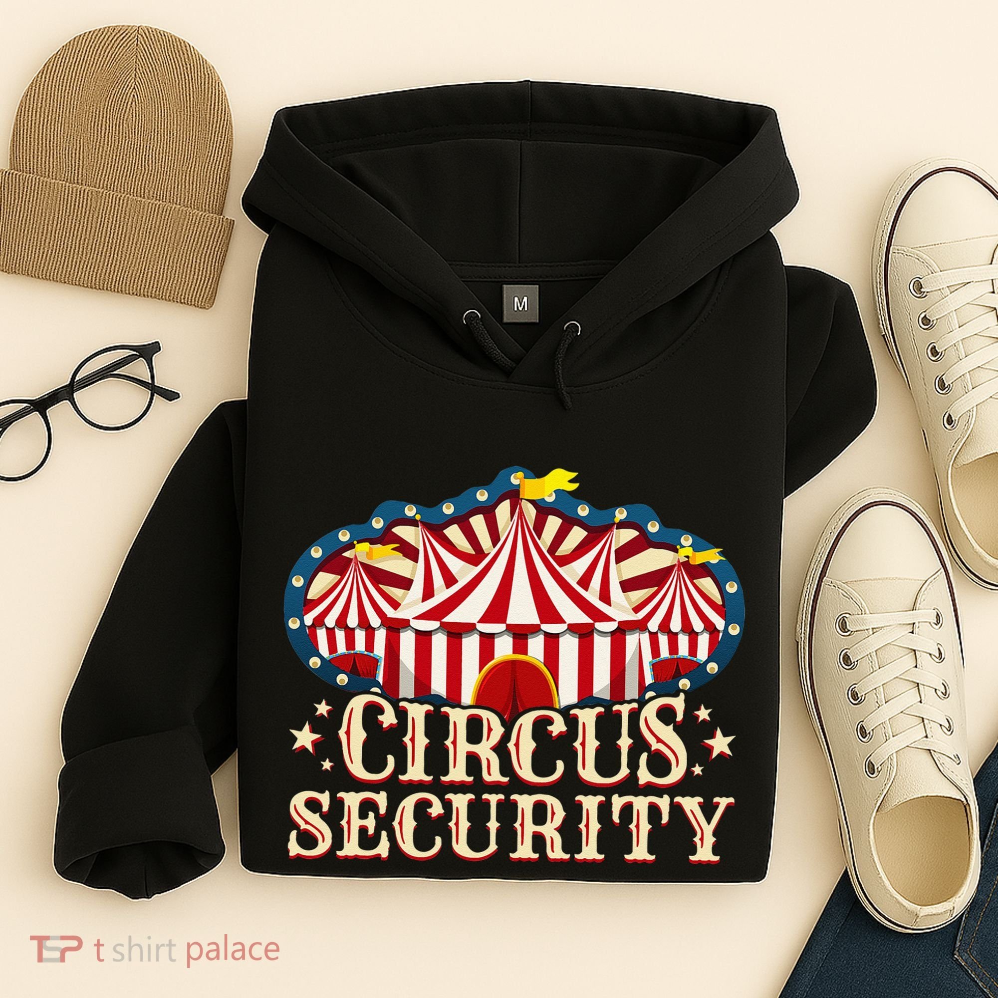 Circus Party Circus Security Hoodie