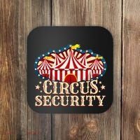 Circus Party Circus Security Coaster thumb 0