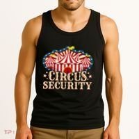 Circus Party Circus Security Tank Top thumb 3