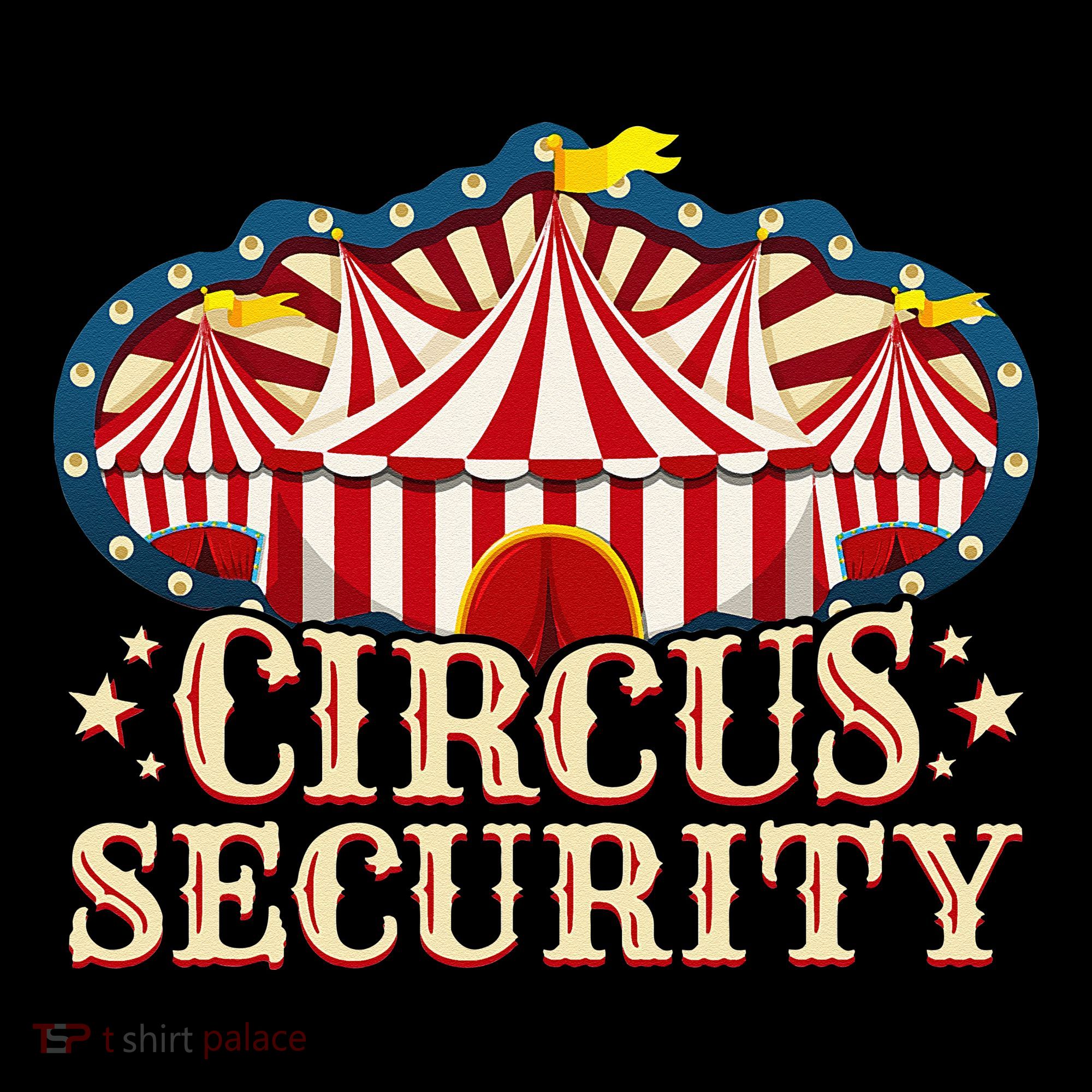 Circus Party Circus Security Tank Top