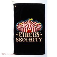 Circus Party Circus Security Golf Towel thumb 0