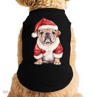 Christmas Pug Dog Cute Holiday Doggie Tank thumb 0