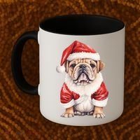 Christmas Pug Dog Cute Holiday Coffee Mug thumb 2
