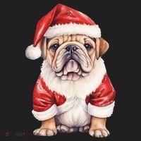 Christmas Pug Dog Cute Holiday Beanie thumb 2