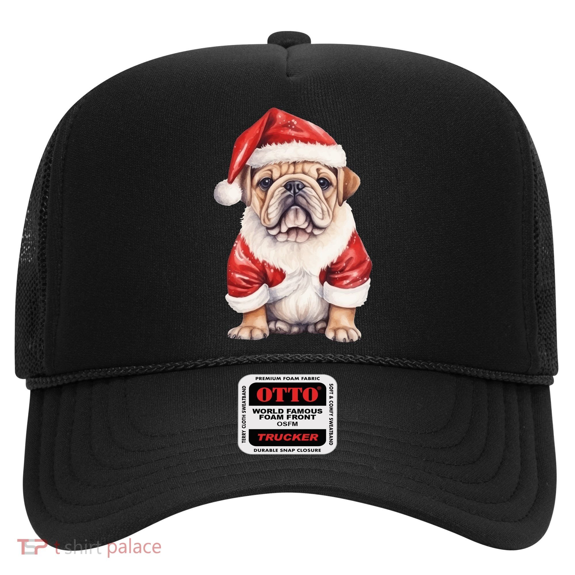 Christmas Pug Dog Cute Holiday Hat