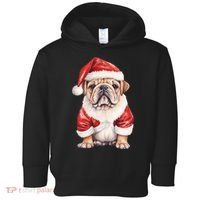 Christmas Pug Dog Cute Holiday Toddler Hoodie thumb 0