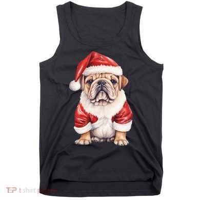 Christmas Pug Dog Cute Holiday Tank Top