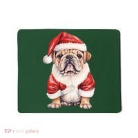 Christmas Pug Dog Cute Holiday Mousepad thumb 0