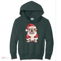 Christmas Pug Dog Cute Holiday Kids Hoodie thumb 0