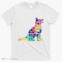 Colorful Polka Dots Dog International Dot Day T-Shirt thumb 0