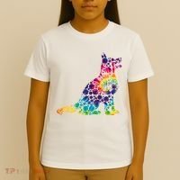 Colorful Polka Dots Dog International Dot Day T-Shirt thumb 4