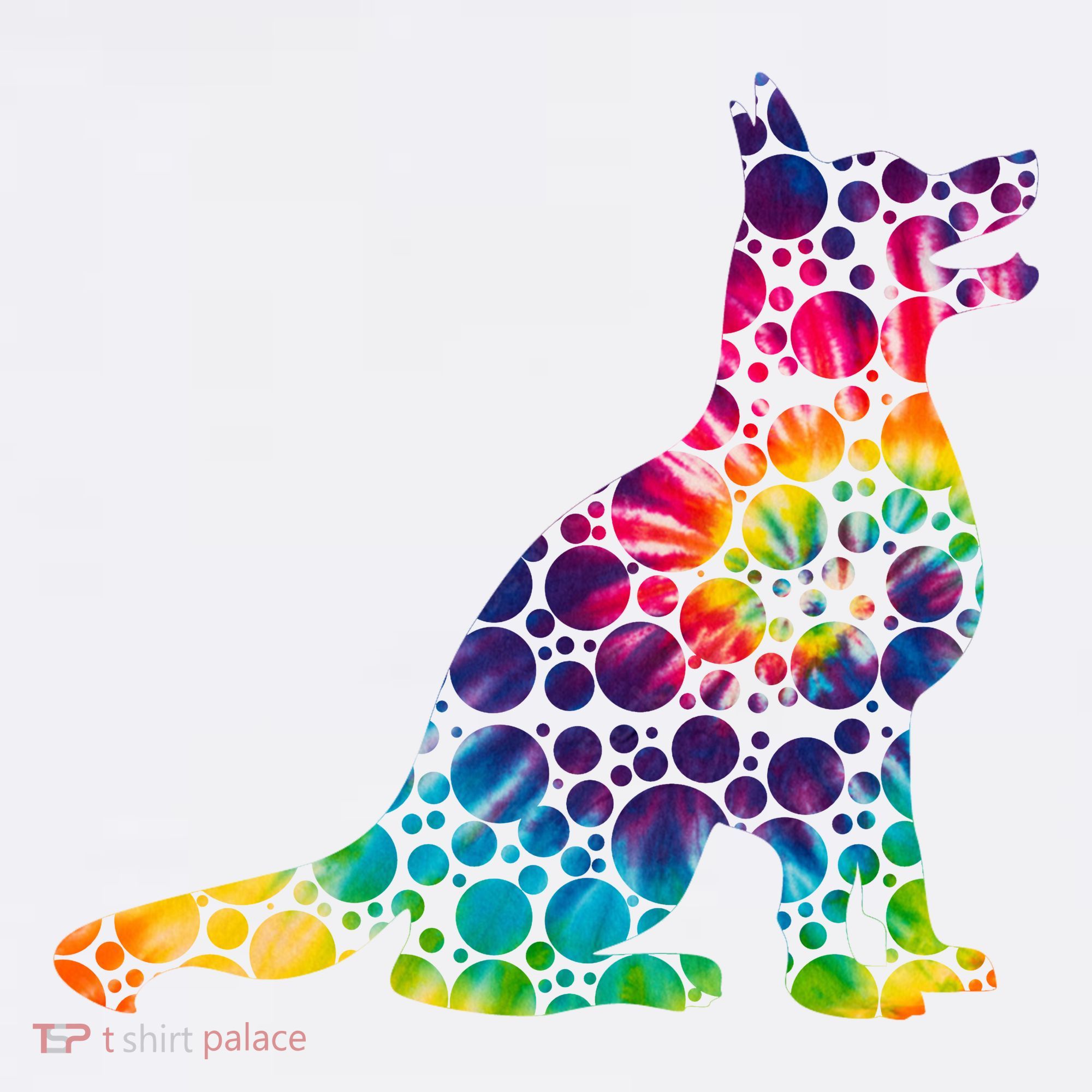 Colorful Polka Dots Dog International Dot Day T-Shirt