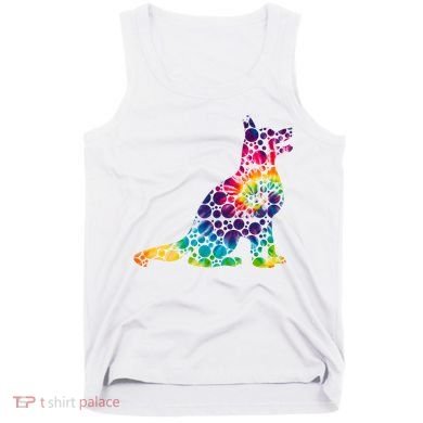 Colorful Polka Dots Dog International Dot Day Tank Top