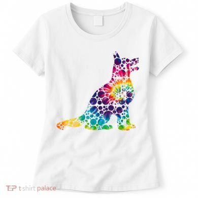 Colorful Polka Dots Dog International Dot Day Women's T-Shirt