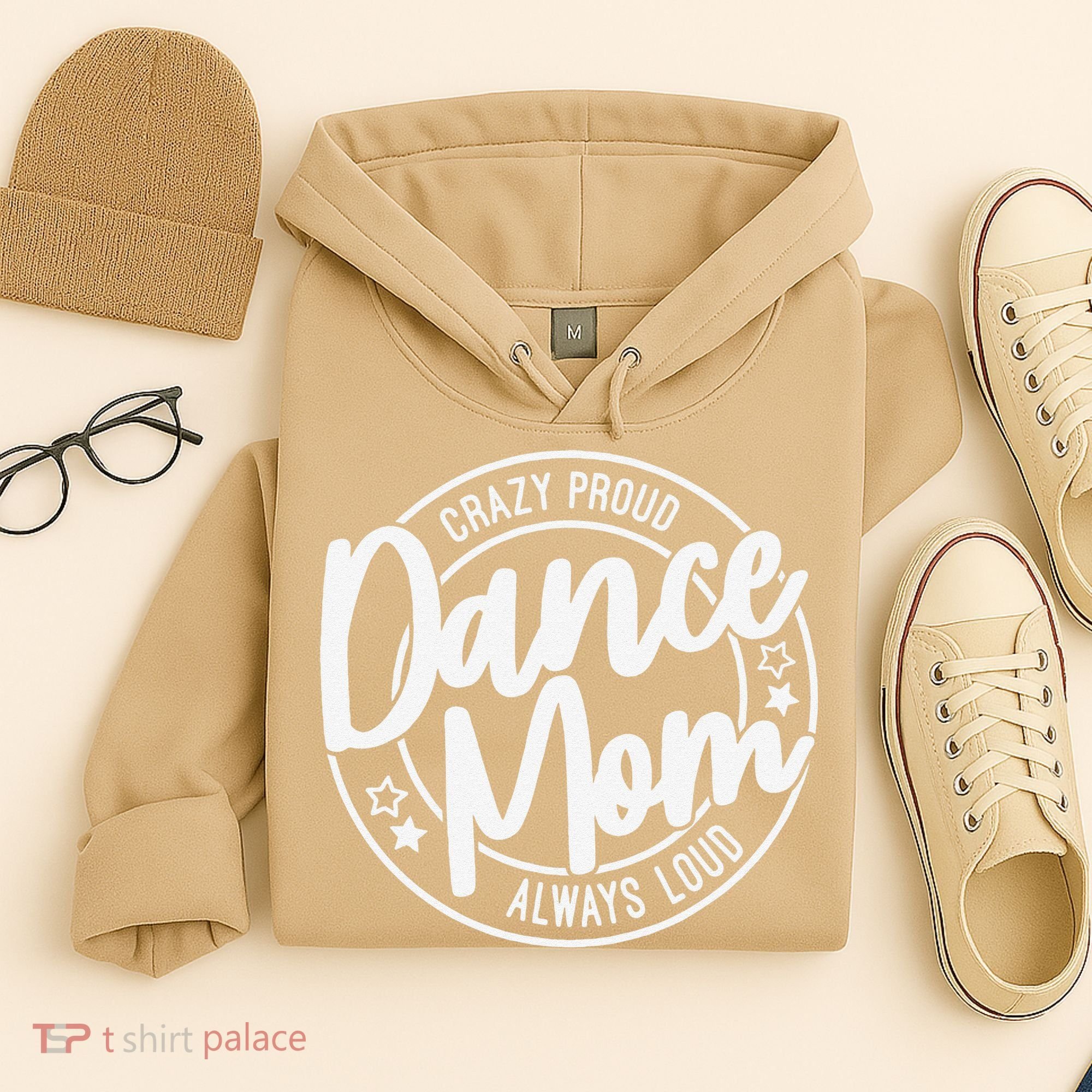 Crazy Proud Dance Mom Always Loud Dance Lover Gifts Hoodie