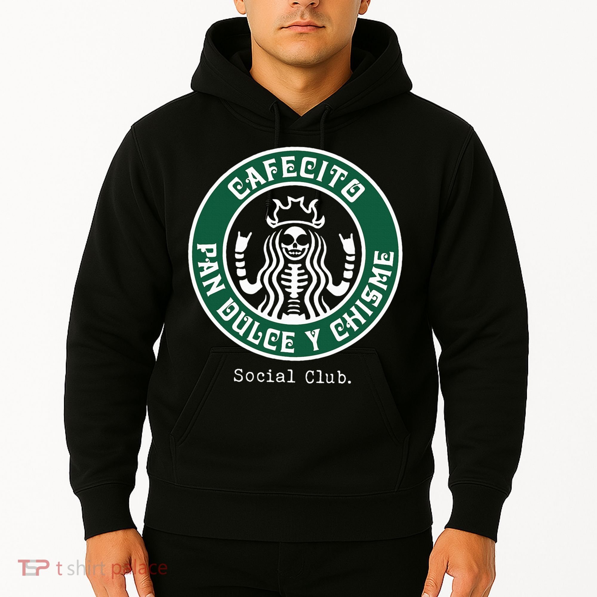 Cafecito Pan Dulce Y Chisme Mexicana Social Club Hoodie