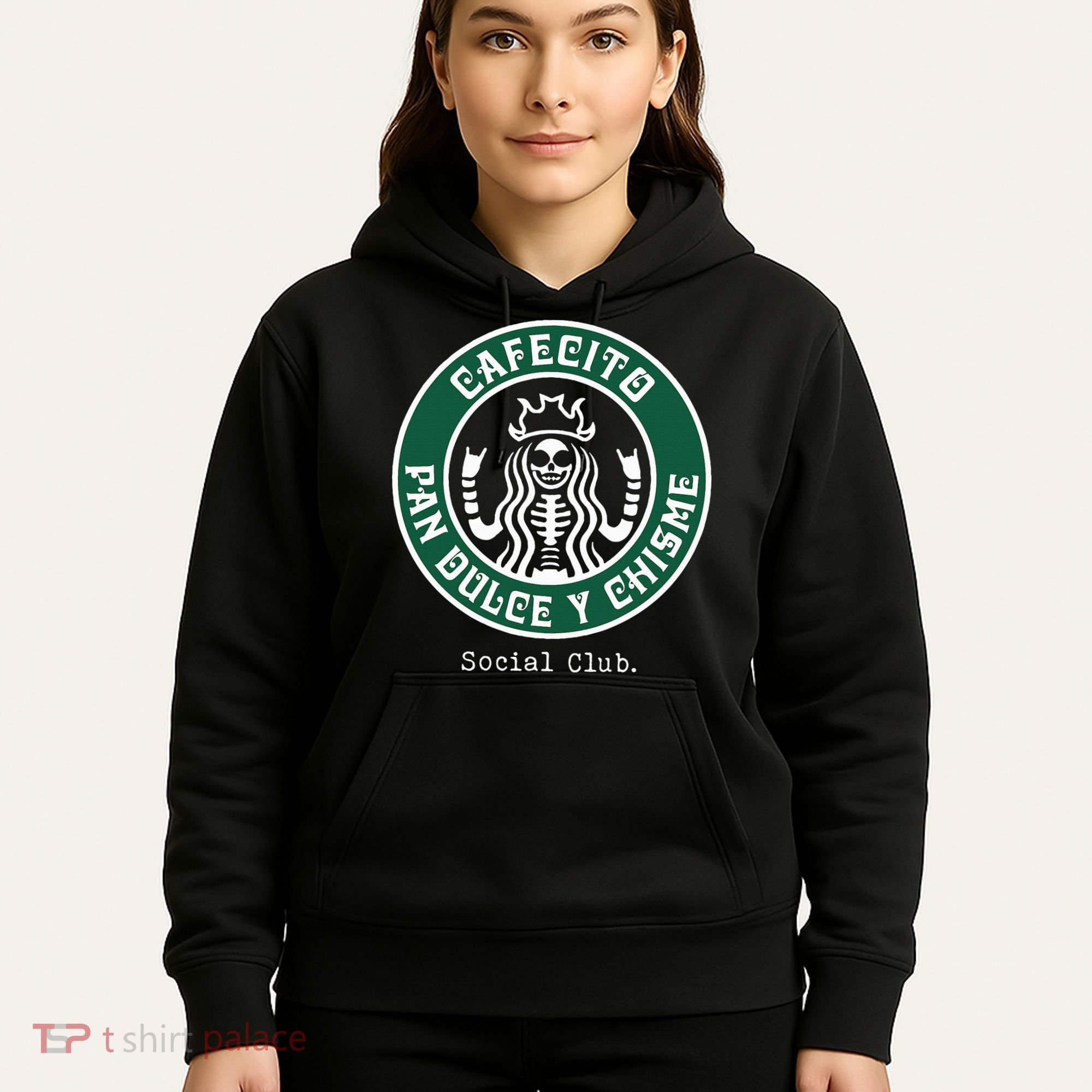 Cafecito Pan Dulce Y Chisme Mexicana Social Club Hoodie
