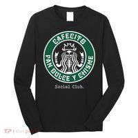 Cafecito Pan Dulce Y Chisme Mexicana Social Club Long Sleeve Shirt thumb 0