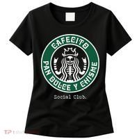 Cafecito Pan Dulce Y Chisme Mexicana Social Club Women's T-Shirt thumb 0