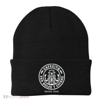Cafecito Pan Dulce Y Chisme Mexican Latina Concha  Beanie