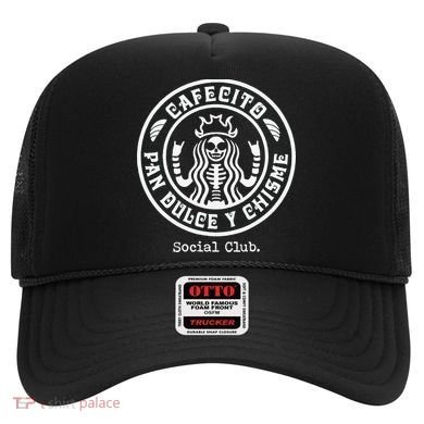 Cafecito Pan Dulce Y Chisme Mexican Latina Concha  Hat