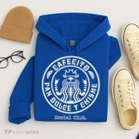 Cafecito Pan Dulce Y Chisme Mexican Latina Concha  Hoodie thumb 4