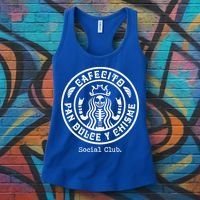 Cafecito Pan Dulce Y Chisme Mexican Latina Concha  Women's Tank Top thumb 3