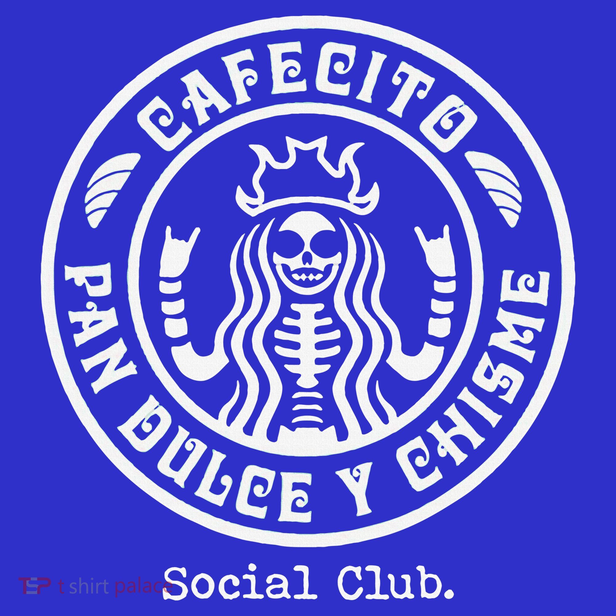 Cafecito Pan Dulce Y Chisme Mexican Latina Concha  Women's T-Shirt