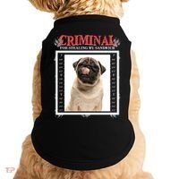 Custom Photo Dog Criminal For Stealing My Sandwich Doggie Tank thumb 0