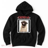 Custom Photo Dog Criminal For Stealing My Sandwich Hoodie thumb 0