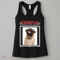 Custom Photo Dog Criminal For Stealing My Sandwich Women's Tank Top thumb 3