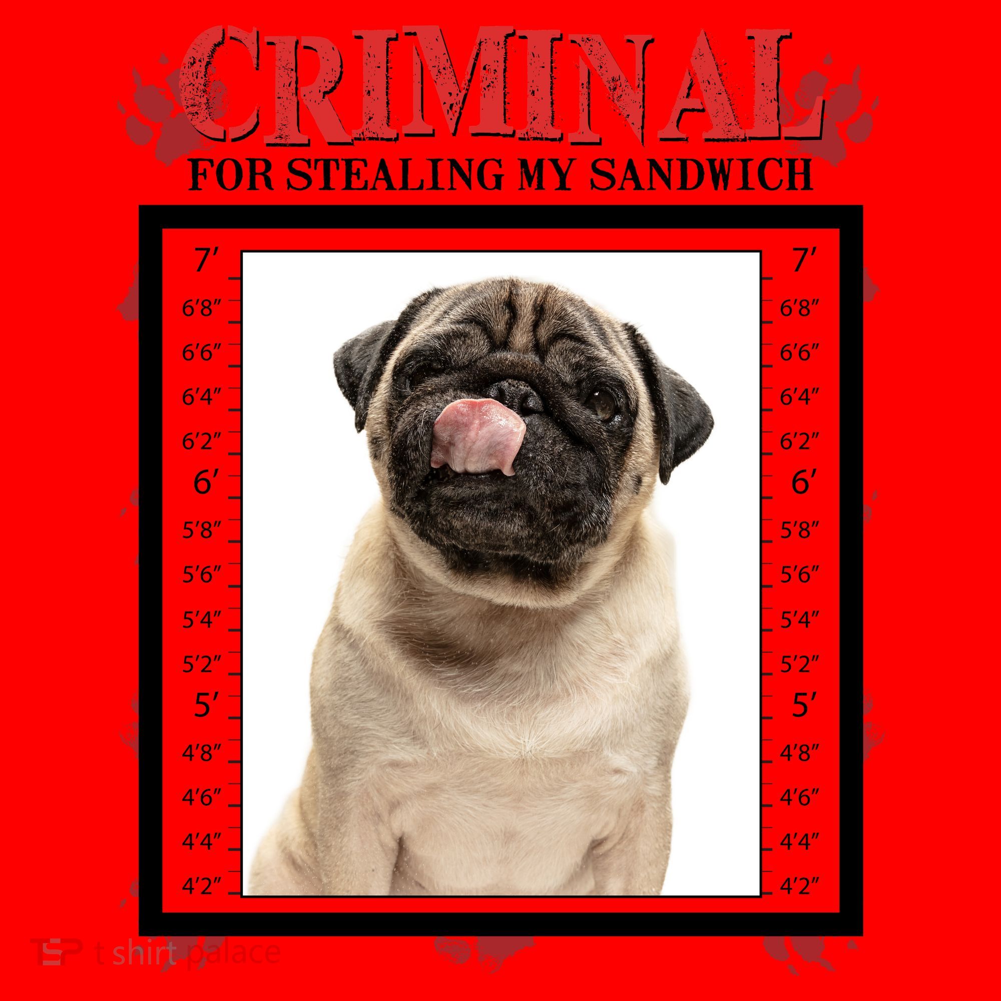 Custom Photo Dog Criminal For Stealing My Sandwich Santa Hat