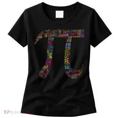 Colorful Pi Date Math Women's T-Shirt