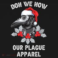 Christmas Plague Doctor Mask Don We Now Our Plague Apparel Women's Hoodie thumb 2