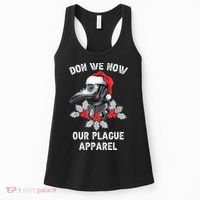 Christmas Plague Doctor Mask Don We Now Our Plague Apparel Women's Tank Top thumb 0
