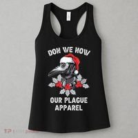 Christmas Plague Doctor Mask Don We Now Our Plague Apparel Women's Tank Top thumb 3