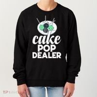 Cake Pop Dealer Funny Cake Baking Coloured Cakepop Baker Women's Sweatshirt thumb 0