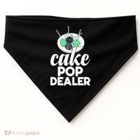 Cake Pop Dealer Funny Cake Baking Coloured Cakepop Baker USA-Made Doggie Bandana thumb 0