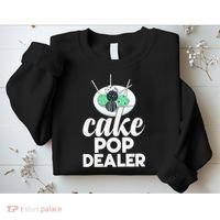 Cake Pop Dealer Funny Cake Baking Coloured Cakepop Baker Sweatshirt thumb 2
