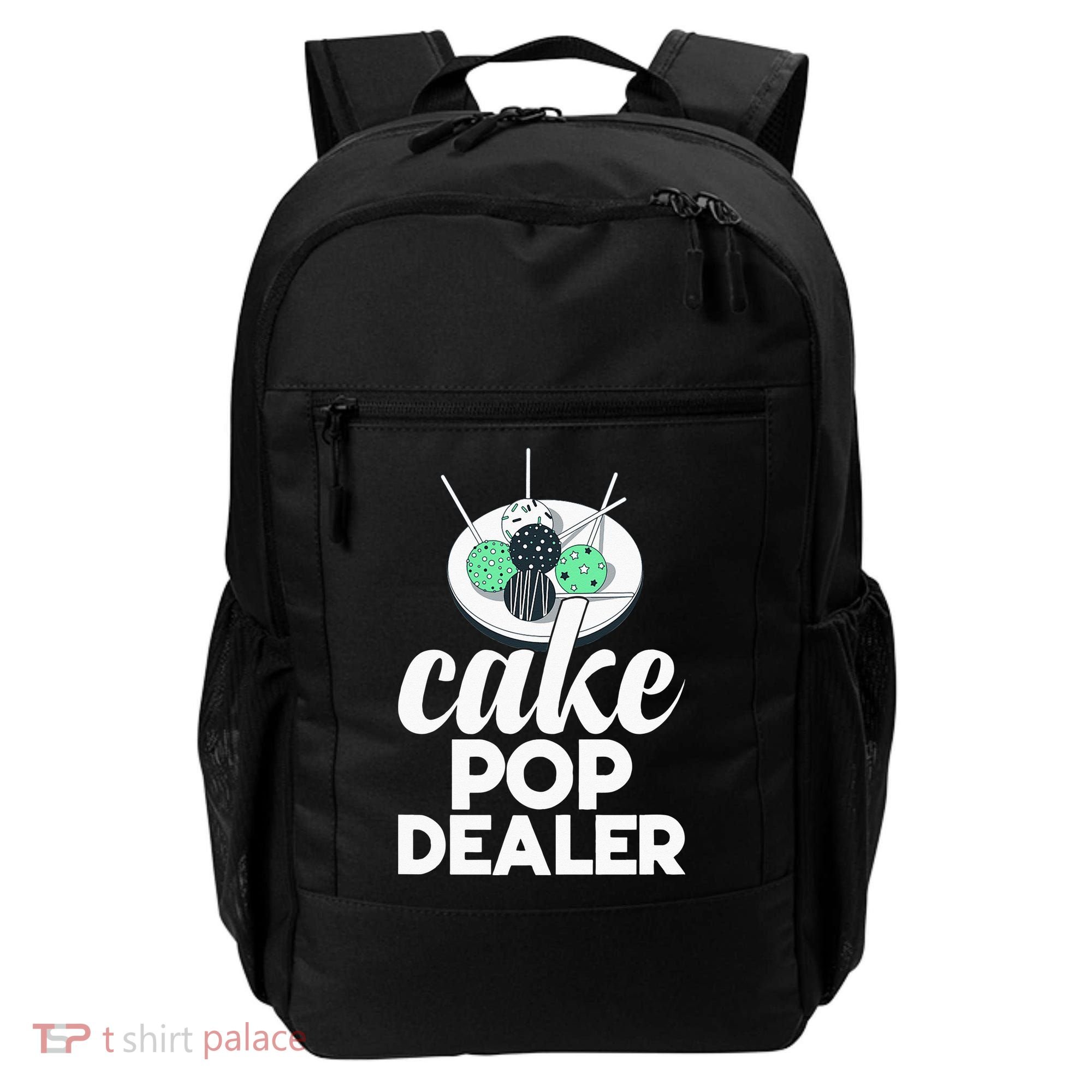 Cake Pop Dealer Funny Cake Baking Coloured Cakepop Baker Backpack