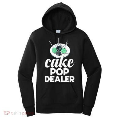 Cake Pop Dealer Funny Cake Baking Coloured Cakepop Baker Women's Hoodie