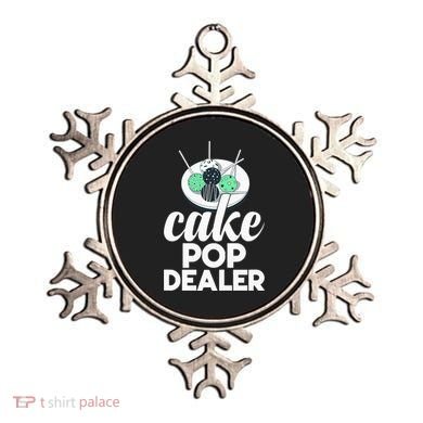 Cake Pop Dealer Funny Cake Baking Coloured Cakepop Baker Ornament