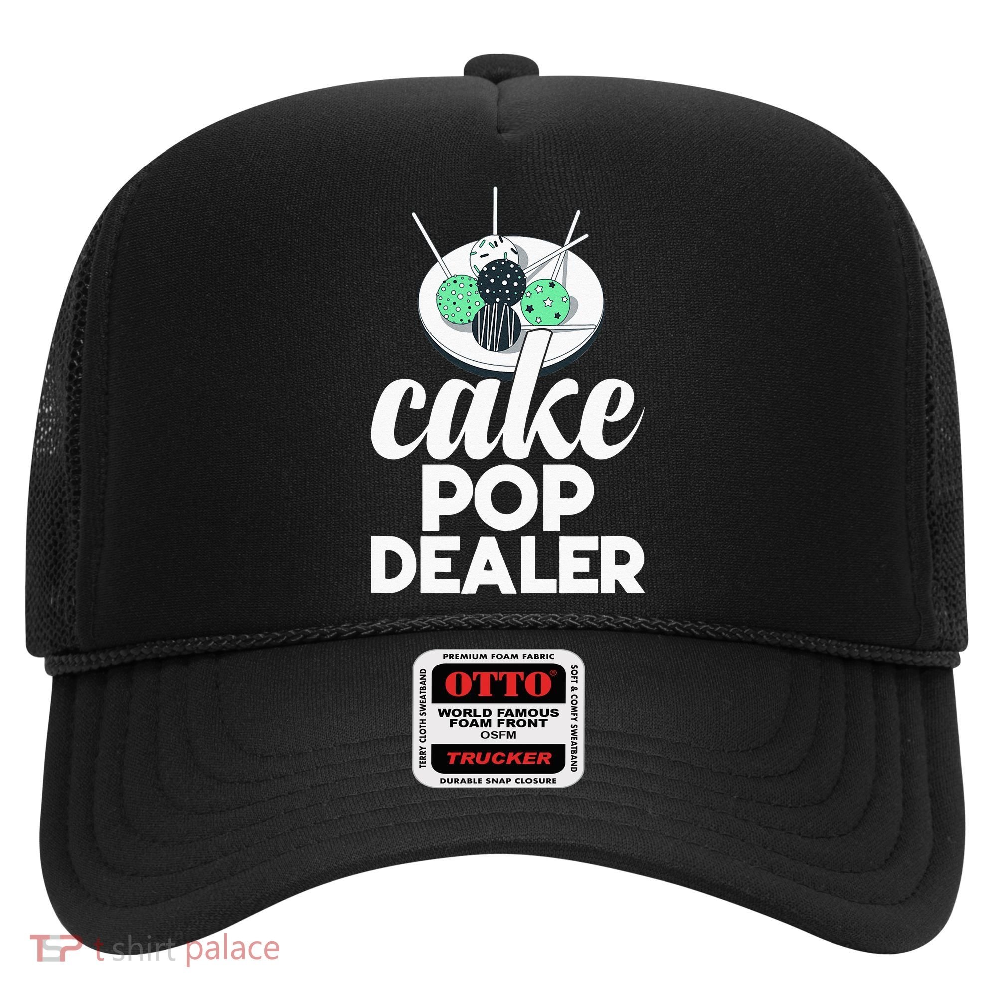 Cake Pop Dealer Funny Cake Baking Coloured Cakepop Baker Hat