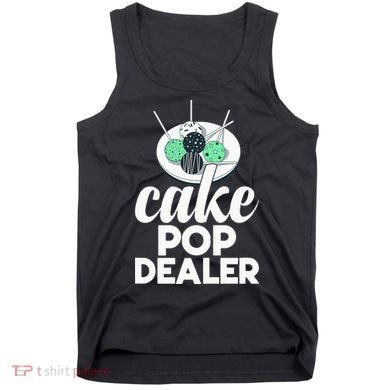 Cake Pop Dealer Funny Cake Baking Coloured Cakepop Baker Tank Top