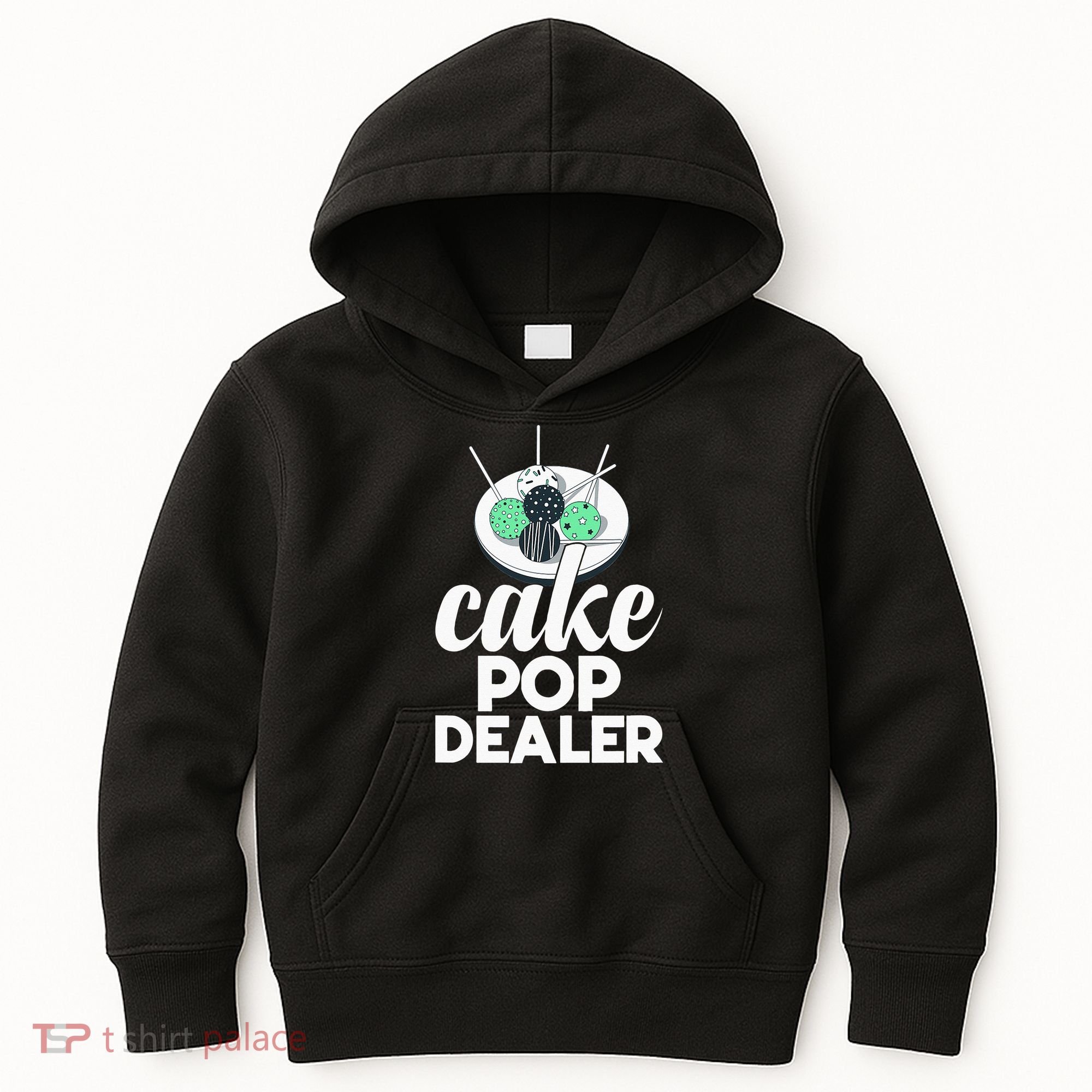 Cake Pop Dealer Funny Cake Baking Coloured Cakepop Baker Kids Hoodie